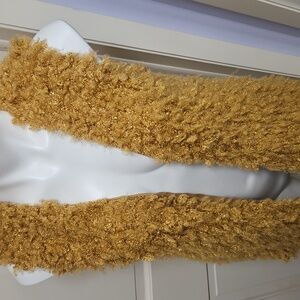 Tan Faux Fur Vest  VERTIGO Label